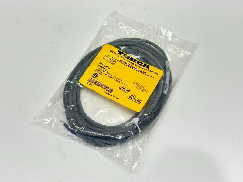 Turck PKG 4M-3/S90 PicoFast Cordset Female M8 4-Pin 3m U2503-20 - Maverick Industrial Sales