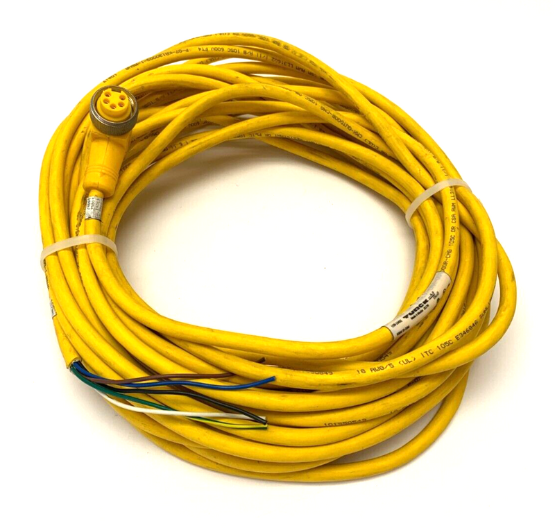 Turck WKM 50-20M Mini-Fast Single Ended Cordset Right Angle U99-16402 - Maverick Industrial Sales