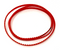 W.M. Berg 20TB-230 Flex-E-Grip Precision Polyurethane Timing Belt 1/4" Width RED - Maverick Industrial Sales