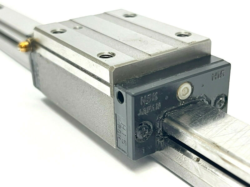 NSK 67-514KL Linear Bearing Guide Block w/ LH150280XNC1-05P53 Guide Rail 280mm - Maverick Industrial Sales