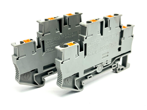 Phoenix Contact PTTB 2,5-PV Double-Level Terminal Block 3210583 LOT OF 2 - Maverick Industrial Sales