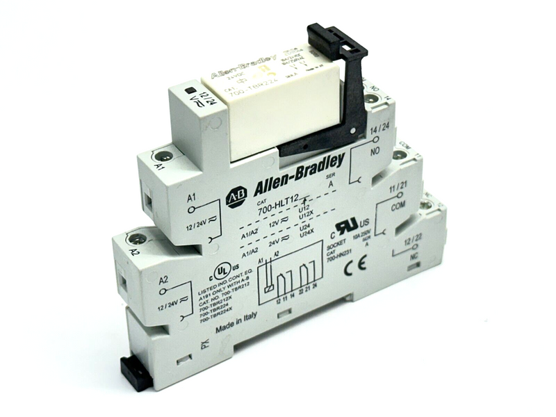 Allen Bradley 700-HLT12U24 Terminal Block Relay 24V - Maverick Industrial Sales