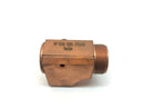 Tucker M 156 125 21/4 Brass Weld Gun Valve Fitting, M15612521 / 4 - Maverick Industrial Sales