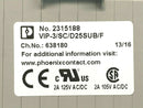 Phoenix Contact VIP-3/SC/D25SUB/F Varioface Interface Module DSUB 25-Pin 2315188 - Maverick Industrial Sales