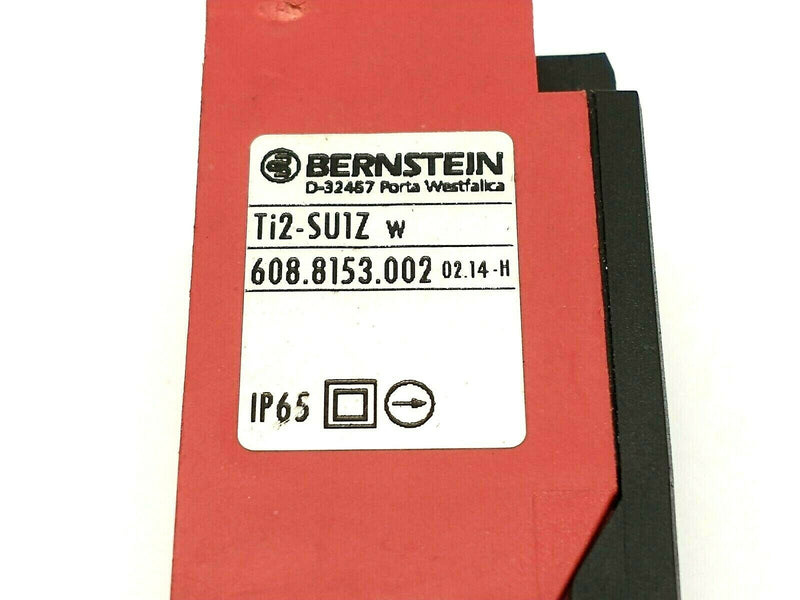 Bernstein TI2-SU1Z W Compact Snap Action Limit Switch 1NC 1NO 6088153002 - Maverick Industrial Sales