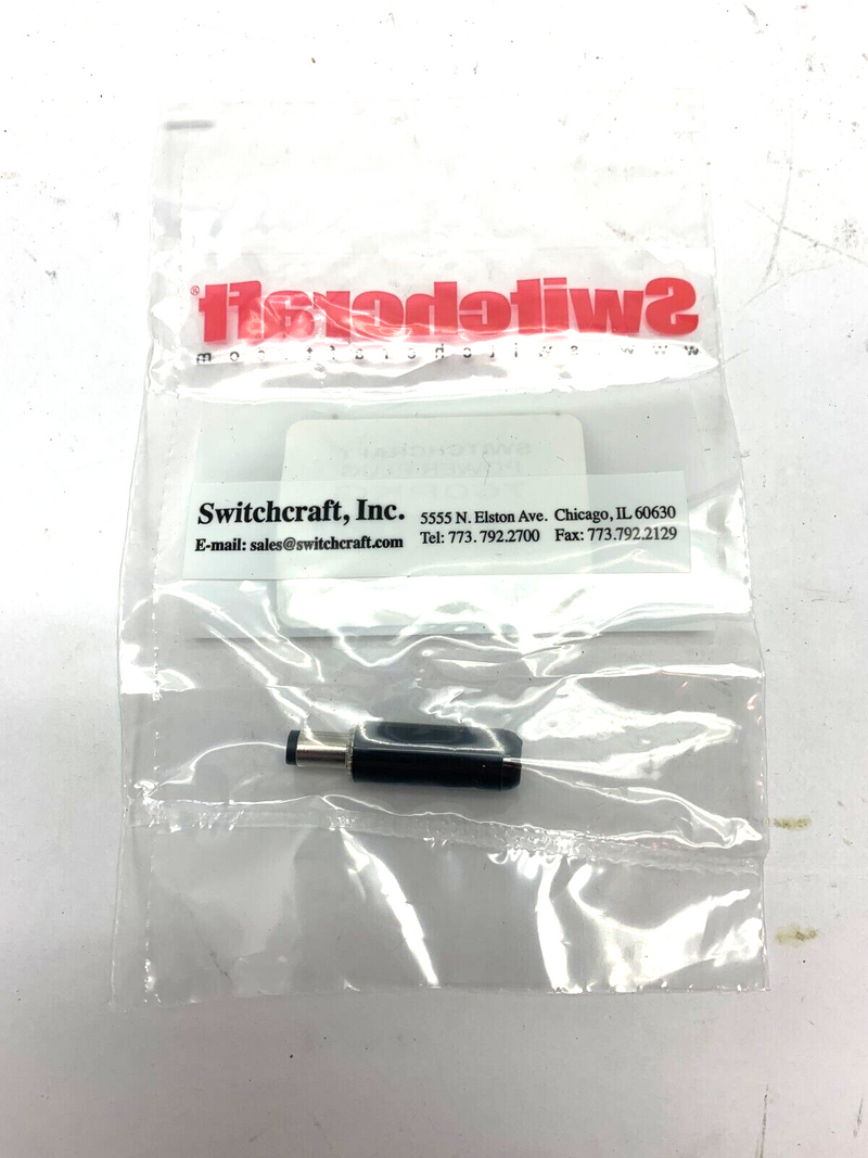 Switchcraft 1760N13 Stereo Connector Power Plug 0.1" Diameter 2 Poles - Maverick Industrial Sales