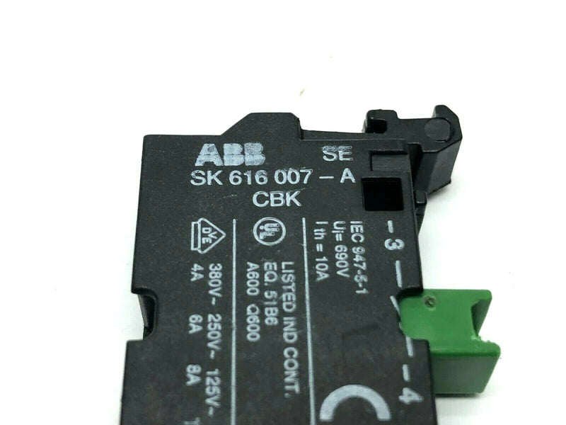 ABB SK 616 007-A Contact Block 380V 8A - Maverick Industrial Sales