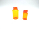 Orange / Amber Multipurpose Bottles 90cc & 200cc Wide Mouth Lot of Mixed Gaylord - Maverick Industrial Sales