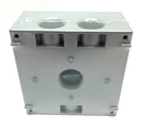 Red Dot Thomas And Betts 2IH4-2 Outlet Box 3/4" Four Hole Two Gang Silver LT14-2 - Maverick Industrial Sales