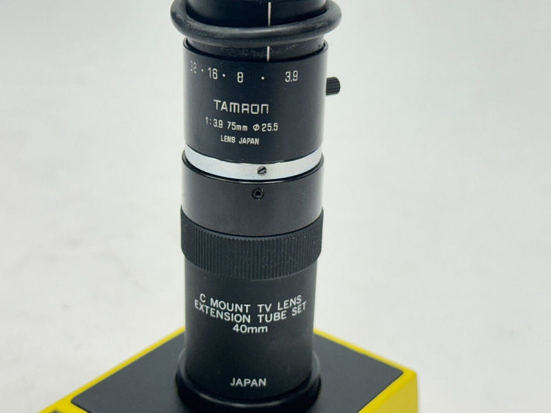 Cognex DVT545 Vision Sensor w/ Tamron 1:3.9 75mm Lens / 40mm C Mount Extension - Maverick Industrial Sales