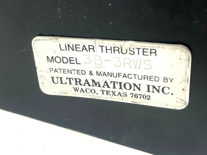 Ultramation 3B-3RWS Linear Thruster w/ Bimba 243-DXDE Pneumatic Cylinder - Maverick Industrial Sales
