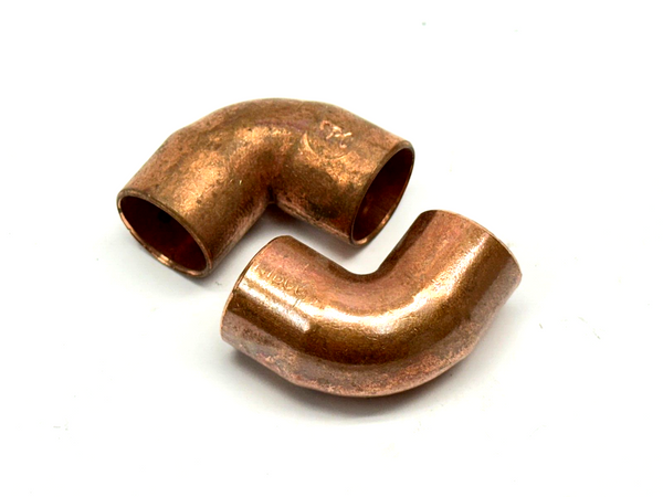 1/2" 90 Degree Elbow C x C Copper LOT OF 2 - Maverick Industrial Sales