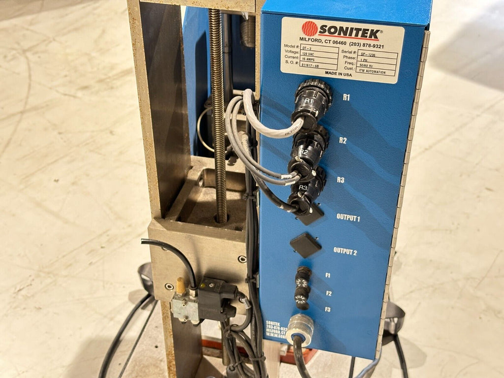 Sonitek DT-3 DT Series Air Press with Digital Timer 325lb Force 100PSI ...