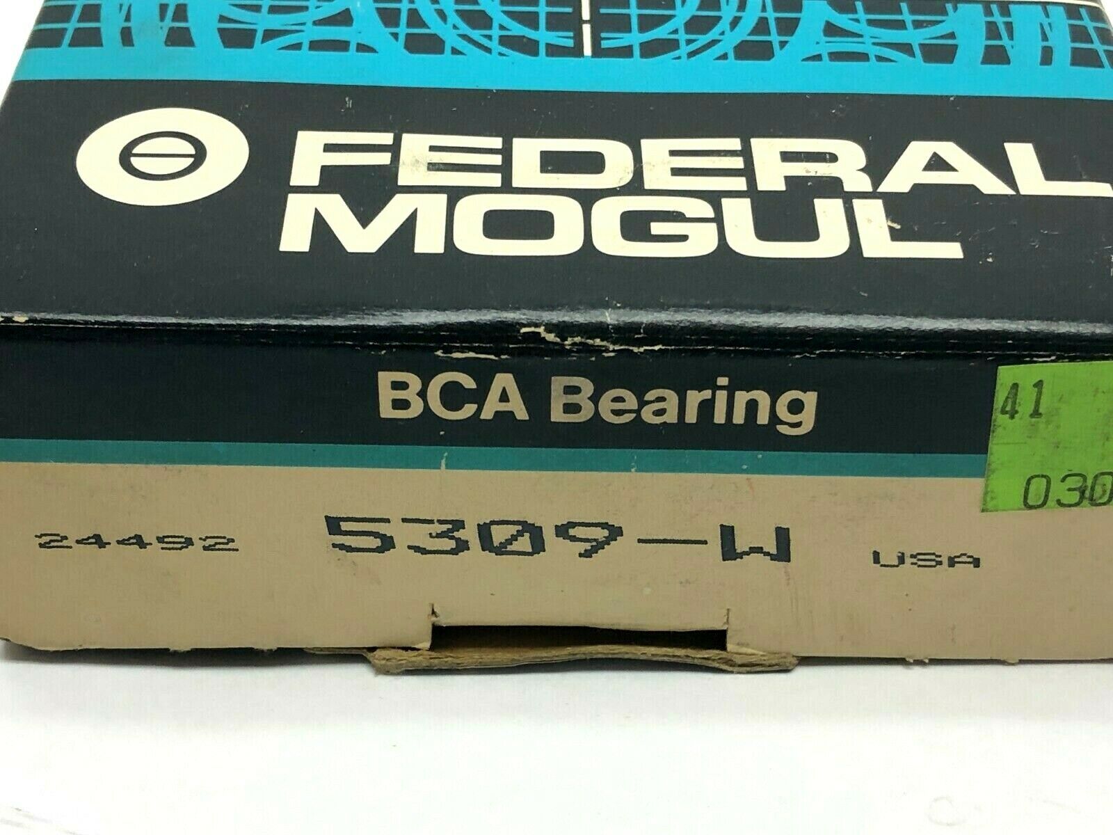 Federal Mogul 5309-W Angular Contact Double Row Ball Bearing 45mm ID 100mm OD - Maverick Industrial Sales