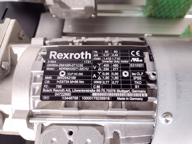 Bosch Rexroth 3842998096 Belt Section BS 2/R-700 TS2 Plus Longitudinal Conveyor - Maverick Industrial Sales