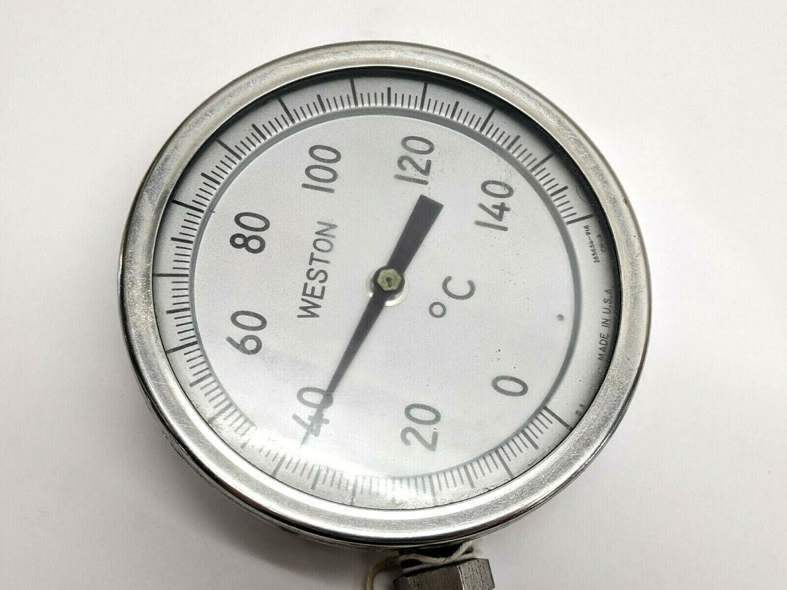 Weston 265634-916 Thermometer 0-150 Degrees Celsius NEEDS ADJUSTMENT - Maverick Industrial Sales