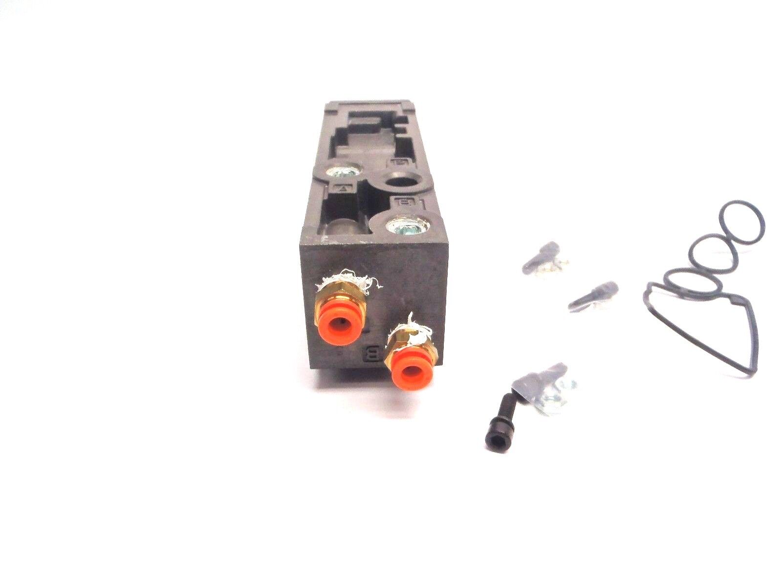 Numatics Manifold End Plate Kit 2 Valve 6x2" - Maverick Industrial Sales
