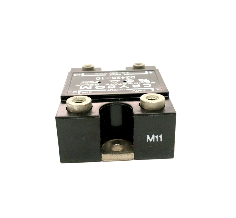 Crydom D2425-10 Solid State Relay SPST-NO 240VAC 25A - Maverick Industrial Sales