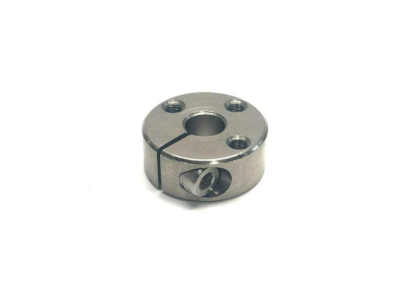 MiSUMi PSCSTR8-10 Shaft Collar 3 Tapped Holes 8mm Bore 25mm O.D. 10mm Width - Maverick Industrial Sales