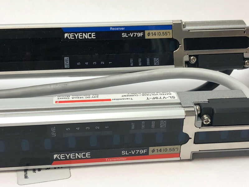 Keyence SL-V79F Safety Light Curtain Set SL-V79F-T SL-V79F-R - Maverick Industrial Sales