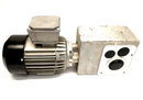 Bosch Rexroth 3842547994 Asynchron 3PH Motor .42kW w/ 3842519001 Gearbox - Maverick Industrial Sales