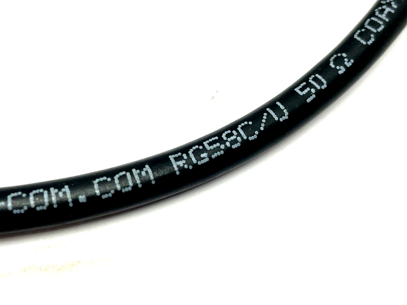 L-Com CC58C-1.5HR2 Coaxial Cable BNC 90 Degree Male / 90 Degree Male 1.5ft - Maverick Industrial Sales