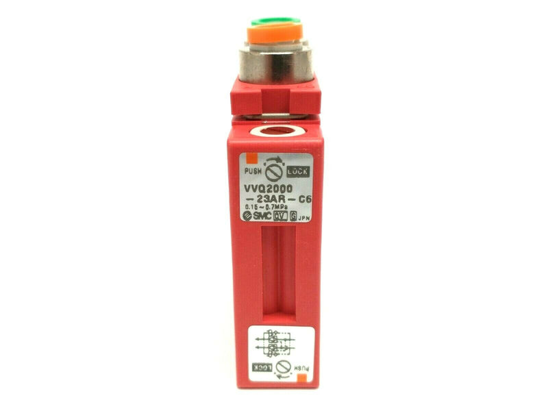 SMC VVQ2000-23AR-C6 Perfect Block Solenoid Valve 4-Way - Maverick Industrial Sales