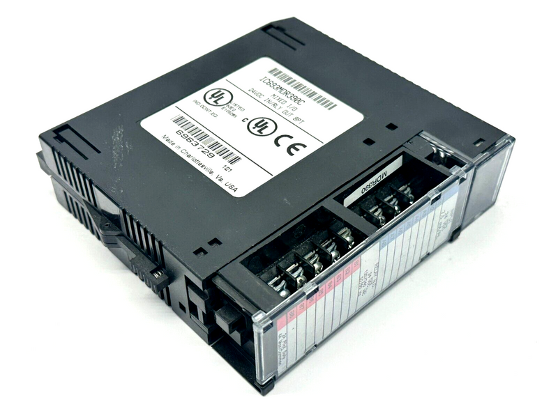 GE Fanuc IC693MDR390C Mixed I/O Module 24VDC IN/RLY OUT 8PT