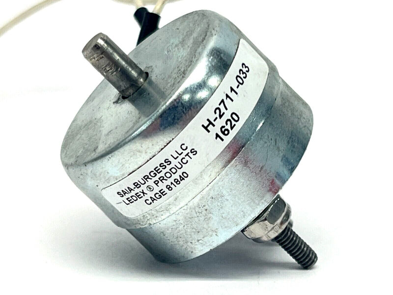 Ledex H-2711-033 Rotary Solenoid 1530 Turns 26VDC 75.3ohm - Maverick Industrial Sales