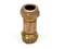 3/8" Pipe 1/2" Copper Tube Brass Compression Pipe Joining Coupling 3" Long - Maverick Industrial Sales