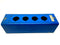 Allen Bradley 4 Pushbutton Blue Enclosure 10-1/2 x 3-1/2 x 2-7/8" - Maverick Industrial Sales