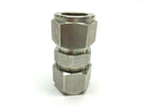 CUA-10-SS 316 Stainless Steel 15mm ID Tube Coupling - Maverick Industrial Sales