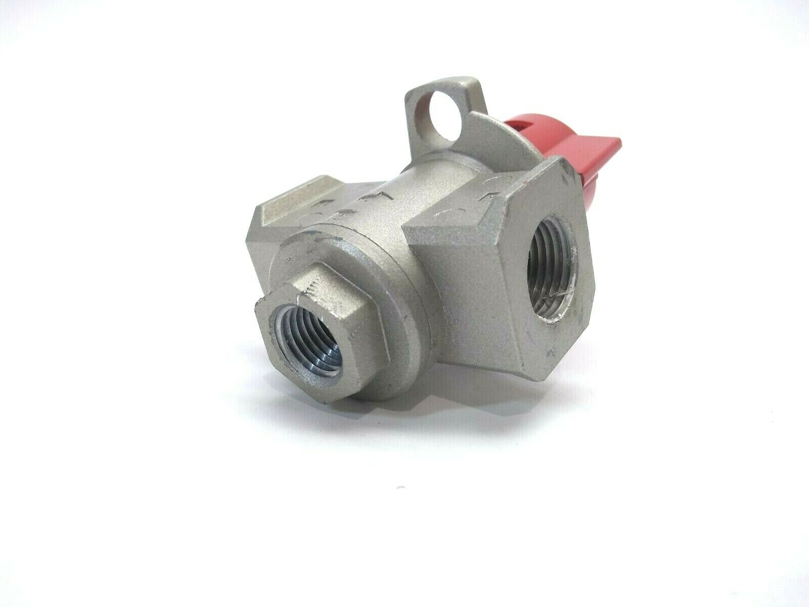 SMC VHS30-N03-RZ Hand Lockout Valve 3 Port Right to Left Flow - Maverick Industrial Sales