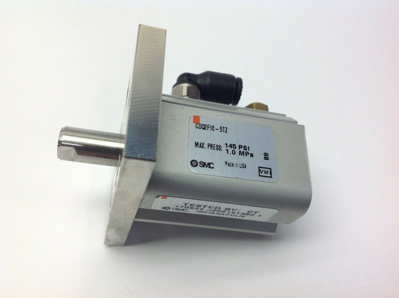 SMC CDQ2F16-5TZ Compact Cylinder - Maverick Industrial Sales