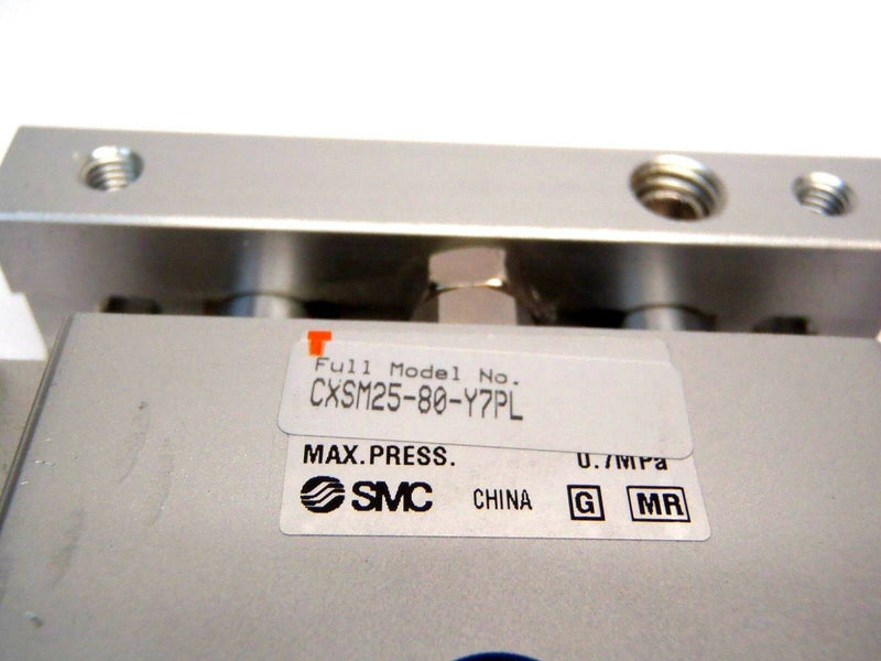 SMC CXSM25-80-Y7PL [G] [MR] Guided Air Actuator 0.7MPa 25mm Bore  80mm Stroke - Maverick Industrial Sales