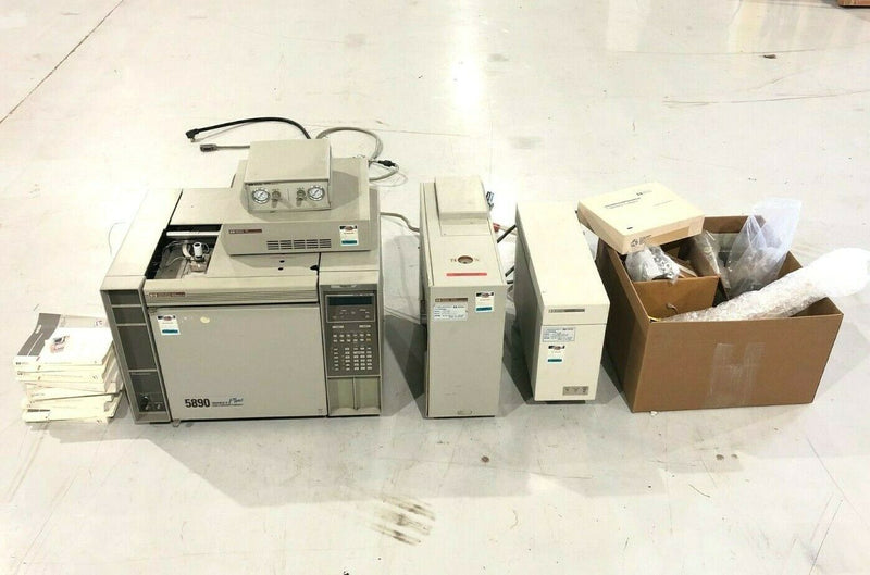 Hewlett Packard HP 5890 Gas Chromatograph 5965B Infrared Detector 5972 5965 - Maverick Industrial Sales