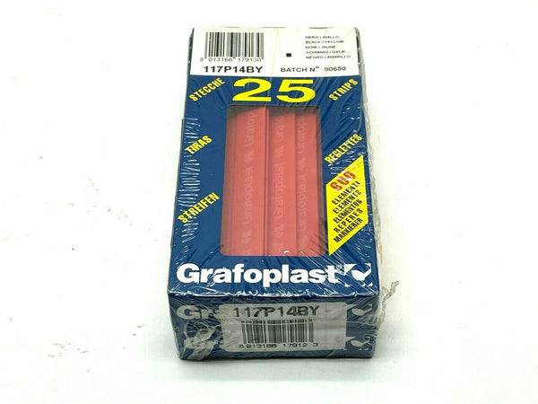 Grafoplast 117P14BY Wiremarker Strips LOT OF 50 - Maverick Industrial Sales