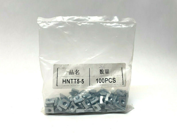 MiSUMi HNTT5-5 Pre-Assembly Insertion Short Nuts, M5, HFS5 Extrusion LOT OF 100 - Maverick Industrial Sales