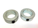 Lot of 2 Unbranded MC10 - 1-1/4" Steel Set Screw Collars - Maverick Industrial Sales