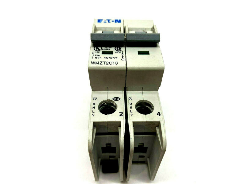 Eaton WMZT2C13 Current Limit 2 Pole Circuit Breaker 13A - Maverick Industrial Sales