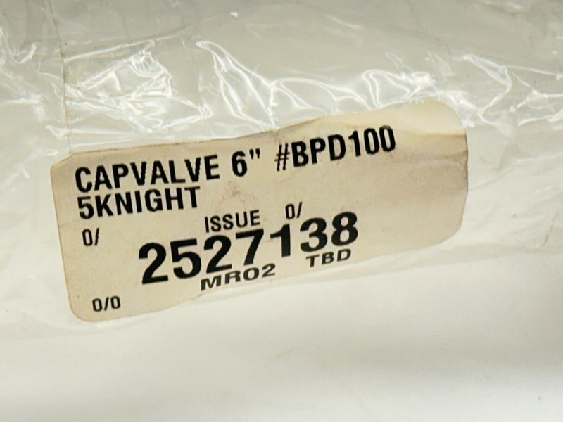 Knight Global BPD1005 Cap Valve 6" - Maverick Industrial Sales