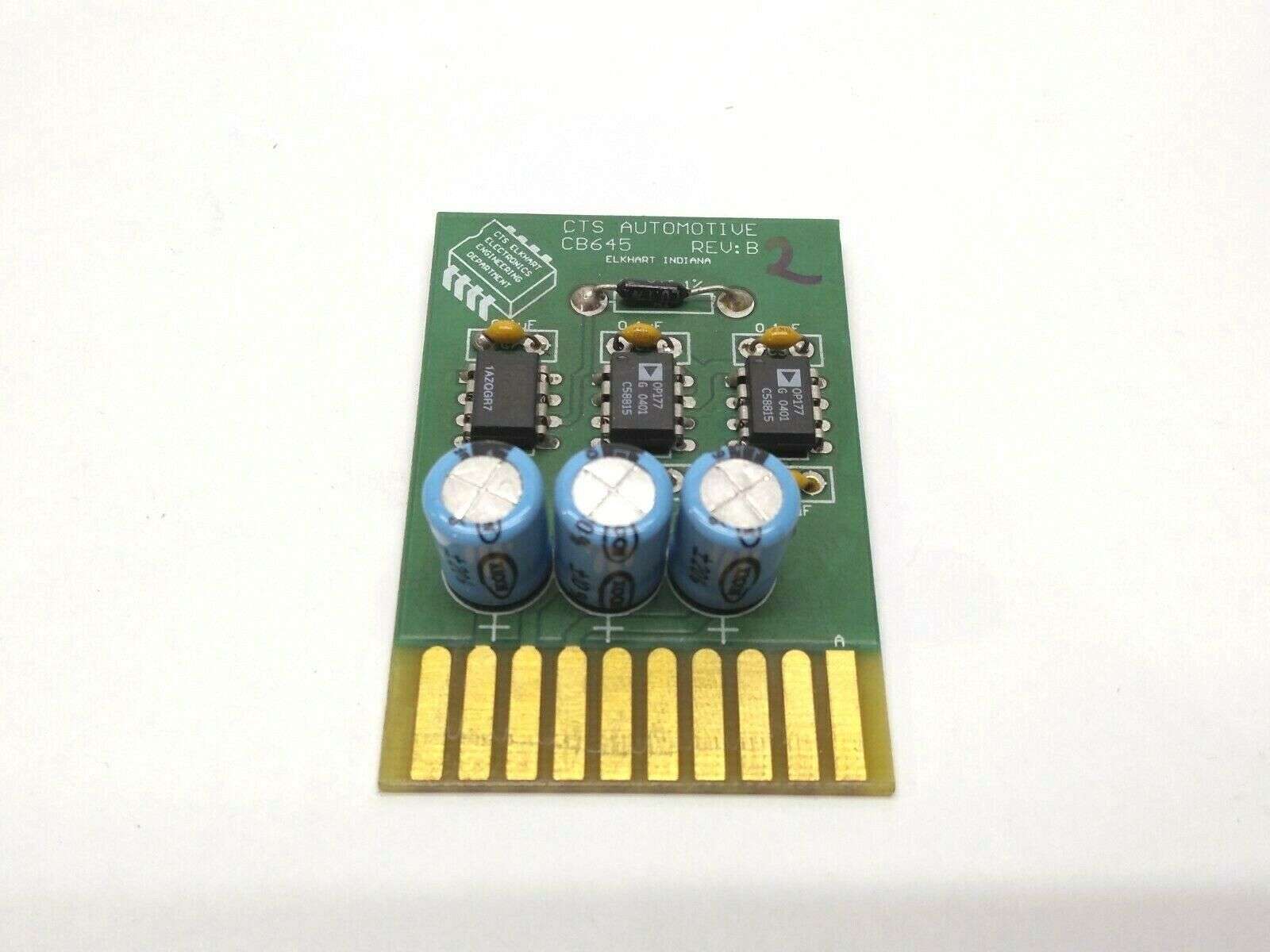 CTS CB645 REV B PCB Control Board - Maverick Industrial Sales