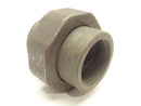 1-1/4" Inch Socket Weld Forged Carbon Steel Union Coupling 3000