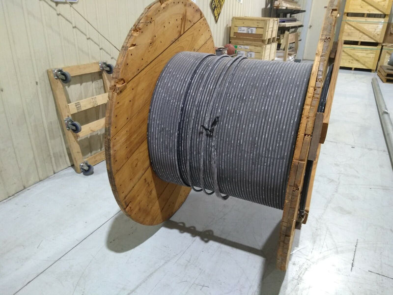 Corning Cable Systems 012KWZ-14130A20 Optical Fiber Cable Spool of 1000 Ft + - Maverick Industrial Sales