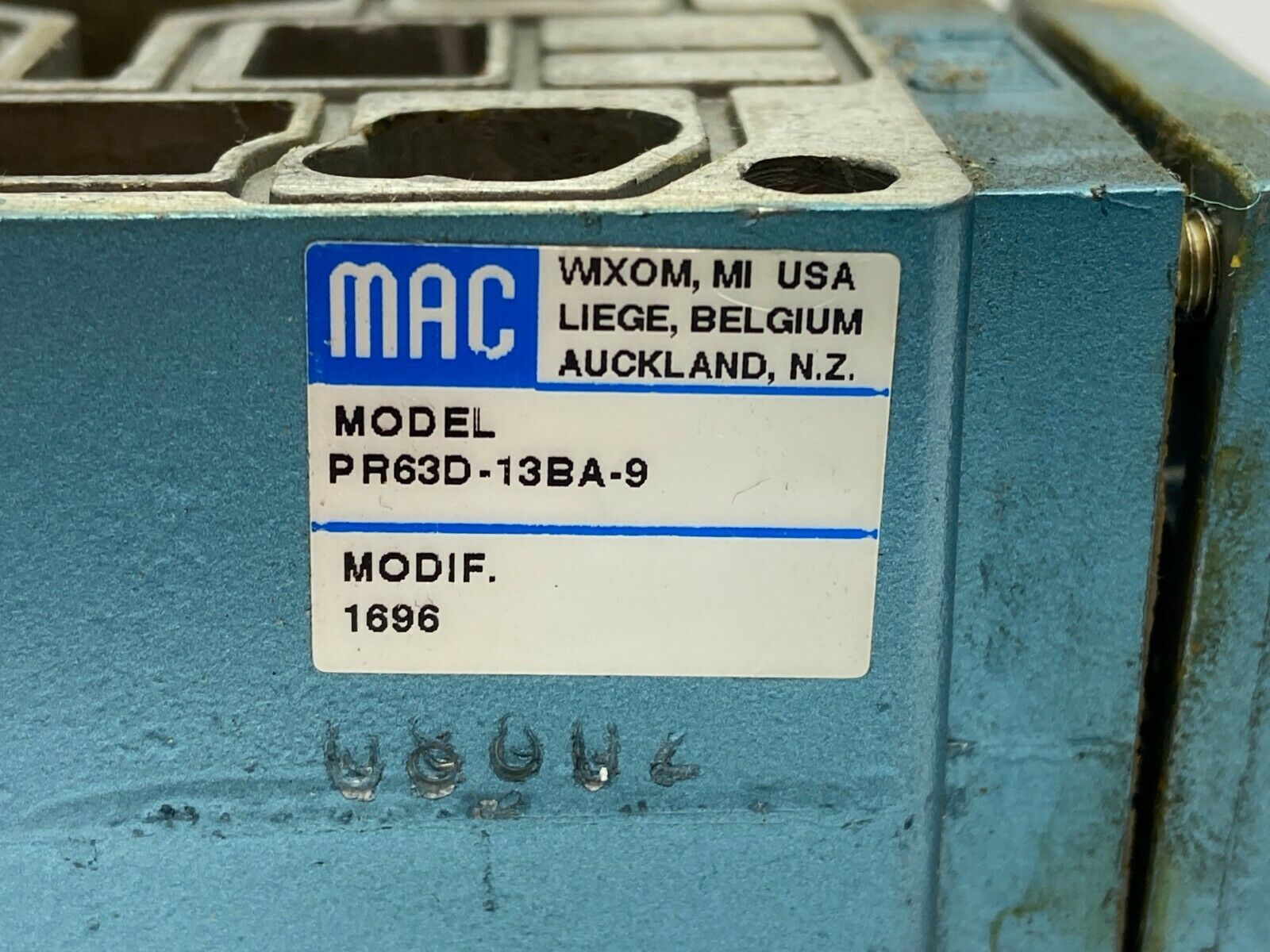 Mac Valves PR63D-13BA-9 Pneumatic Regulator - Maverick Industrial Sales