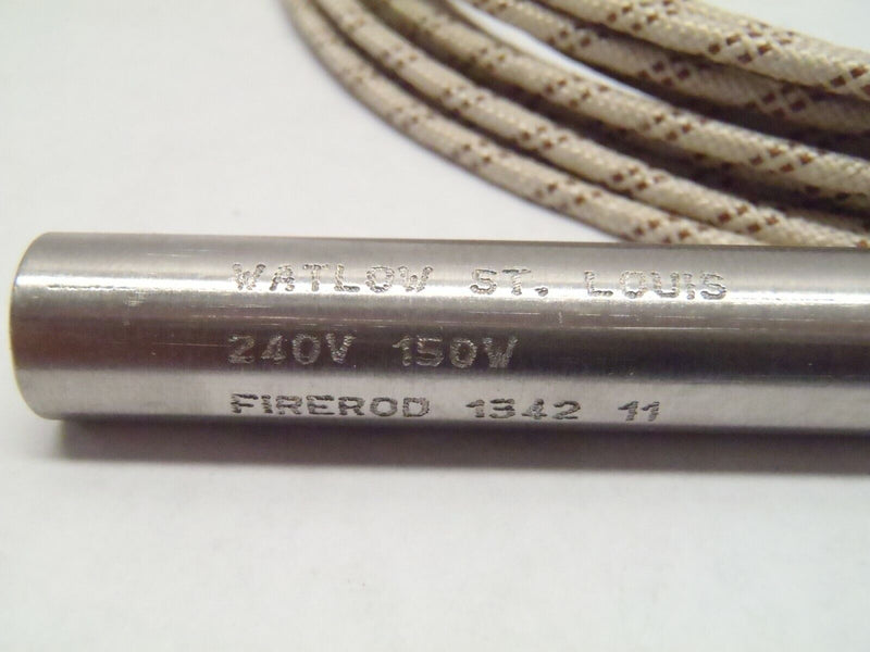 Watlow J4A122-E144H Cartridge Heater Element Firerod 1341 11 240V 150W - Maverick Industrial Sales