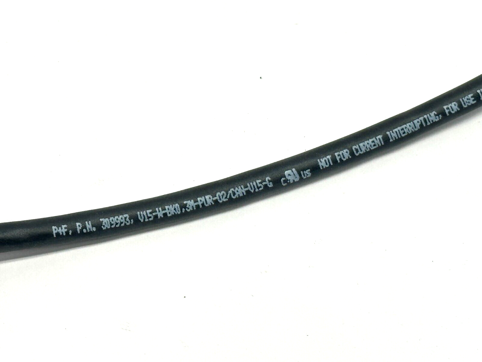 V15-W-BK0,3M-PUR-O2/CAN-V15-G | Pepperl+Fuchs Connection Cable M/F M12 5-Pin 0.3m - Used - Maverick Industrial Sales