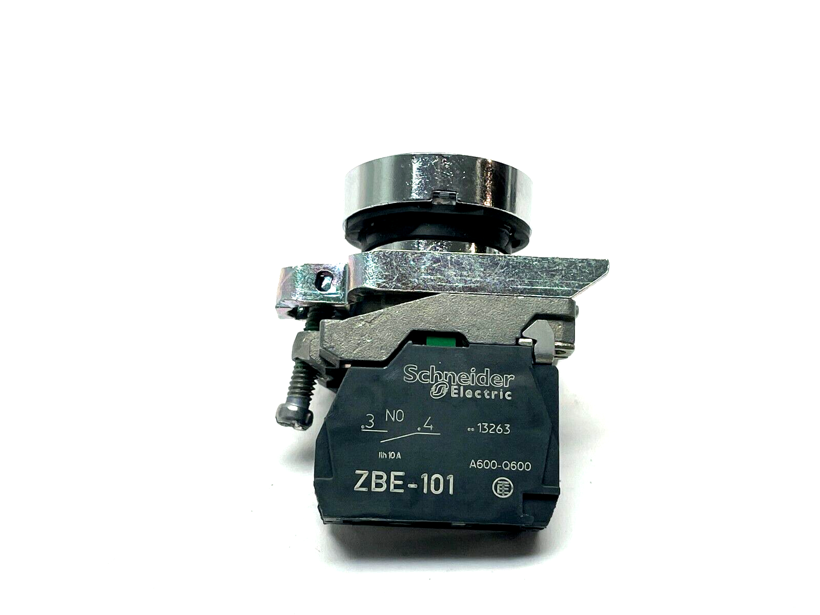 Schneider Electric ZB4-BA2 Non-Illuminated Black Pushbutton ZBE-101 - Maverick Industrial Sales