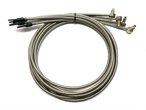 Fiber Optic Cable 3ft Length LOT OF 4 - Maverick Industrial Sales