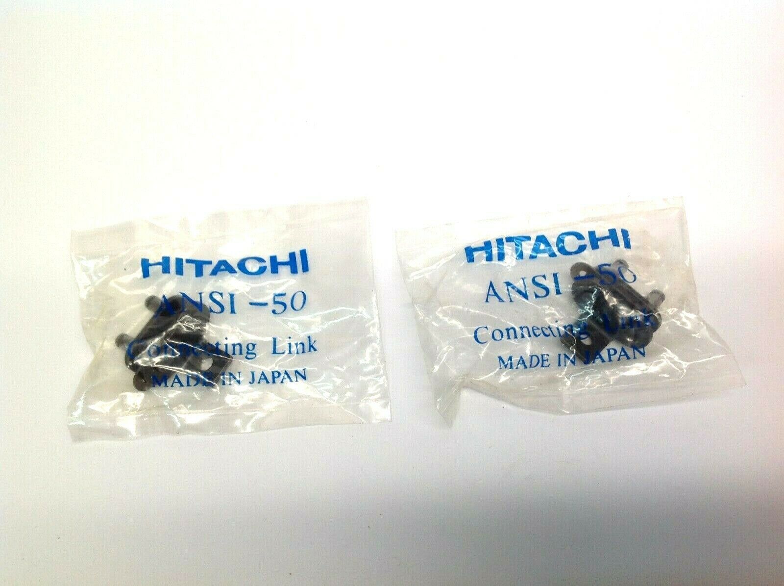 Lot of 2 Hitachi #50-1 A-1 ANSI-50 Connecting Links - Maverick Industrial Sales